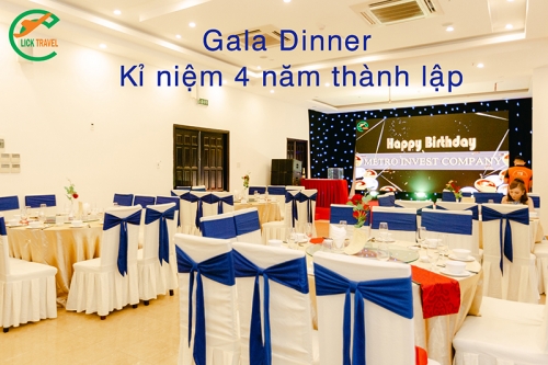 Chào mừng đoàn công ty tham dự Gala Dinner 2022